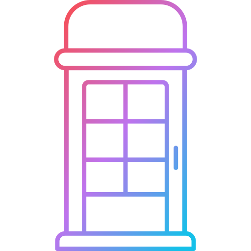 cabina de teléfono icono gratis
