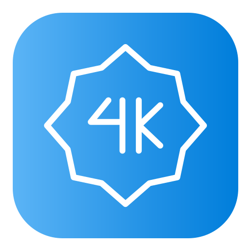 4k icono gratis