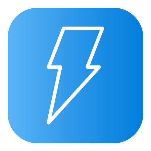 Bolt Generic Flat Gradient Icon