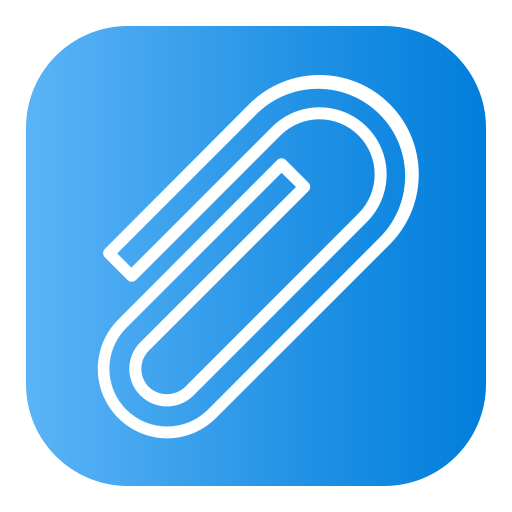 Paper clip Generic Flat Gradient icon