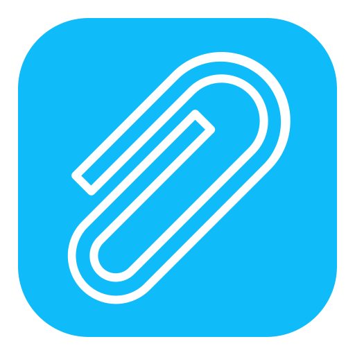 Paper clip Generic Flat icon