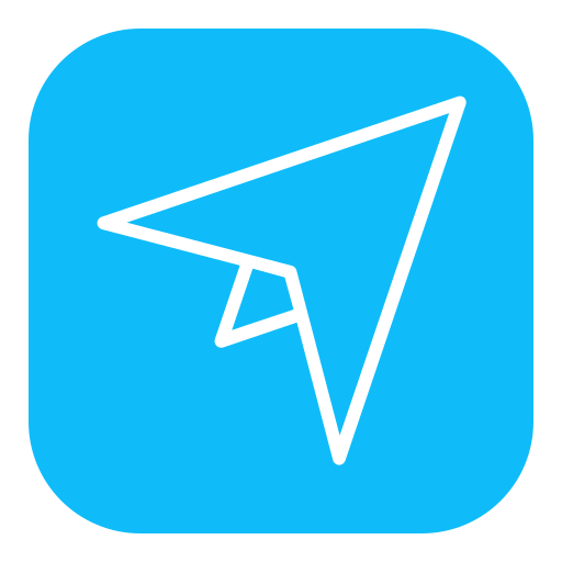 avion de papel icono gratis