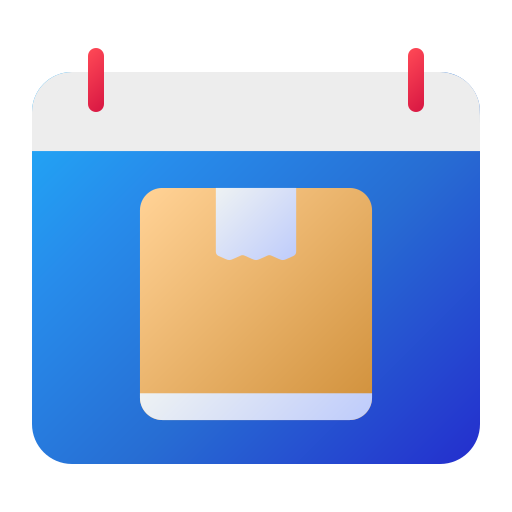 Delivery schedule free icon Delivery schedule free icon