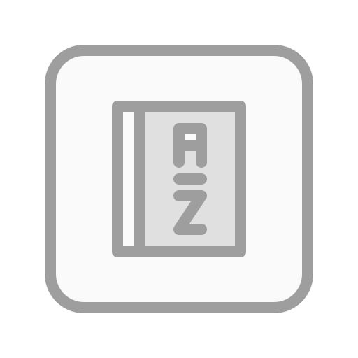 dictionnaire Icône gratuit