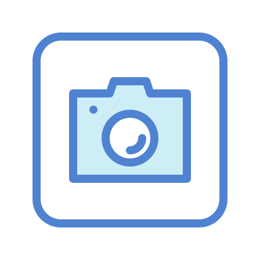 Camera Generic Blue Icon