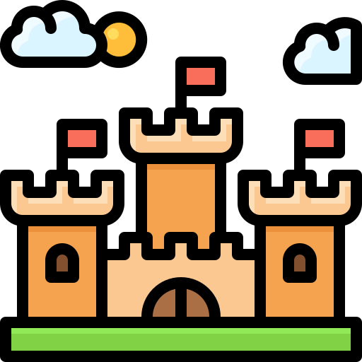 castillo icono gratis