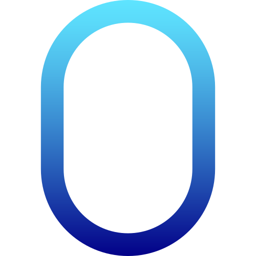 letra o icono gratis