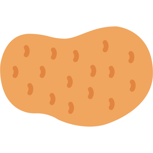 Potato Generic Flat icon