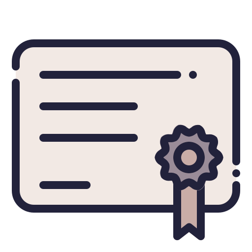 Diploma Generic Outline Color icon