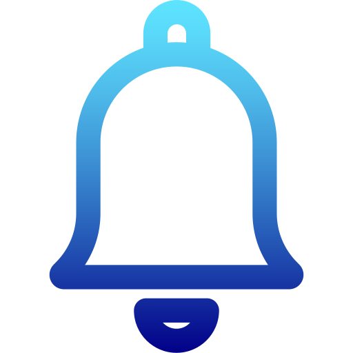 Bell Generic Gradient icon