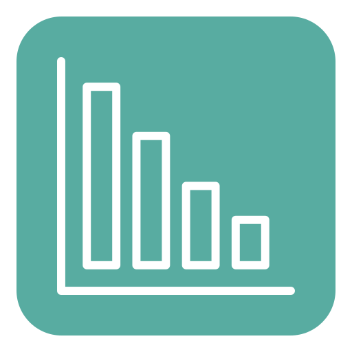 gráfico de barras icono gratis