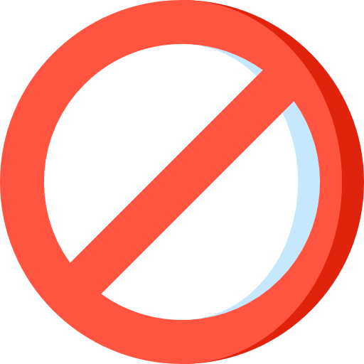 Forbidden free icon