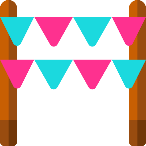 guirlande Icône gratuit guirlande Icône gratuit