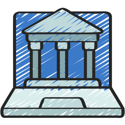 acesso a operações bancárias via internet grátis ícone acesso a operações bancárias via internet grátis ícone