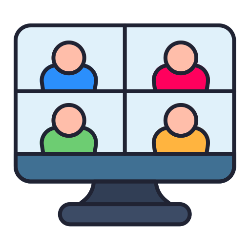 Meetings Generic Outline Color icon