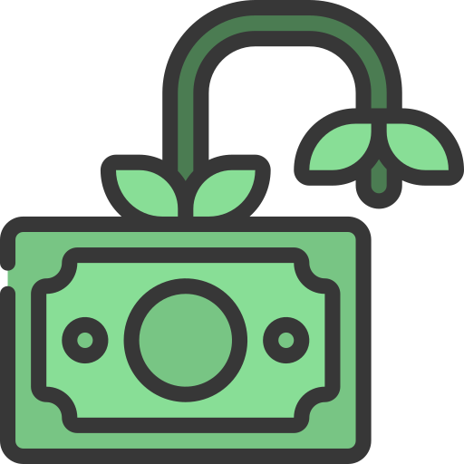 돈 손실 무료 아이콘