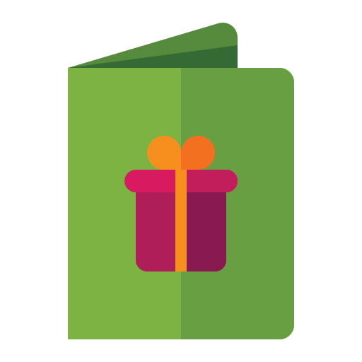 tarjeta de regalo icono gratis