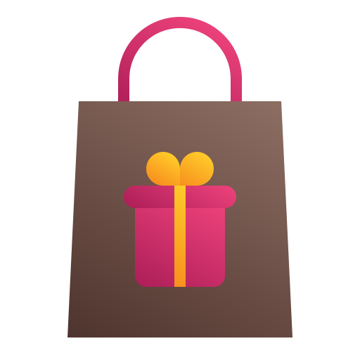 bolsa de regalo icono gratis