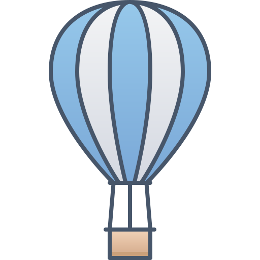 Hot air balloon free icon Hot air balloon free icon