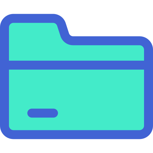 Folder Generic Blue icon