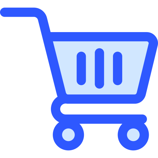 Shopping cart icon Generic Blue