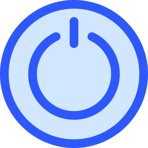 Power Generic Blue icon