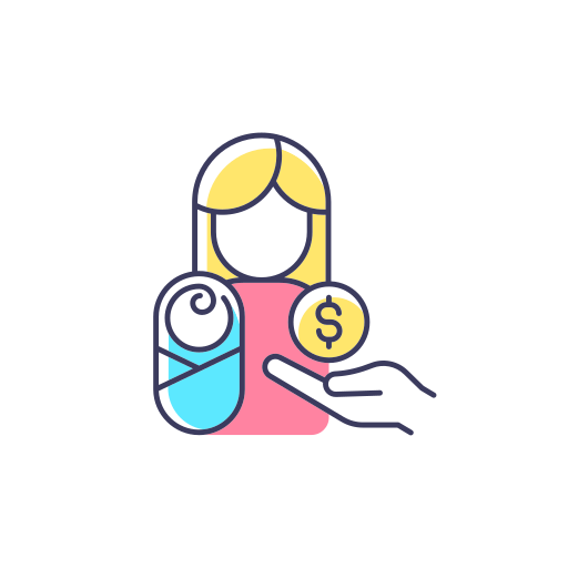 licença parental grátis ícone licença parental grátis ícone