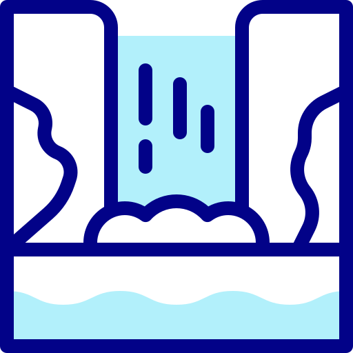 Waterfall free icon Waterfall free icon