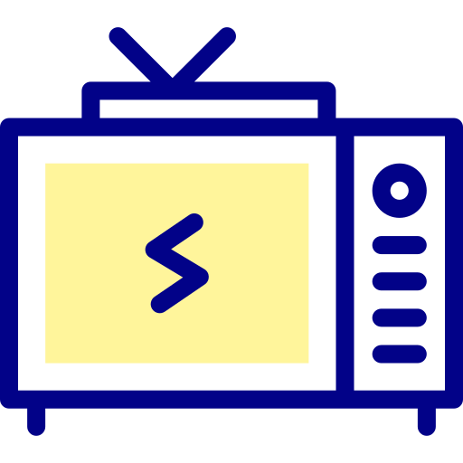 télévision Icône gratuit télévision Icône gratuit
