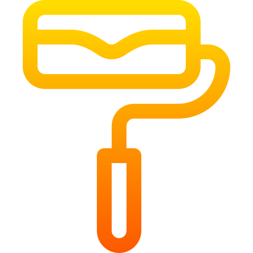 Paint roller free icon Paint roller free icon