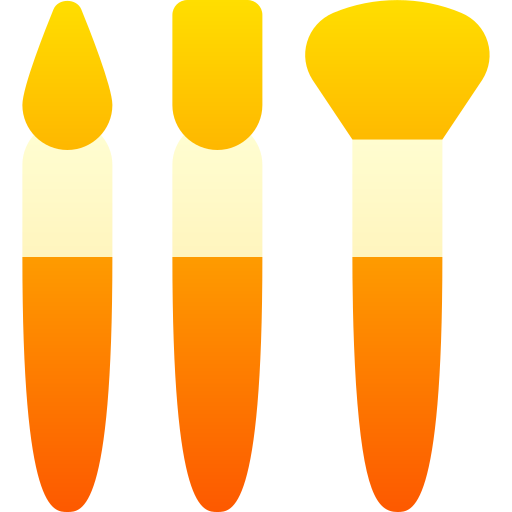 Brushes free icon