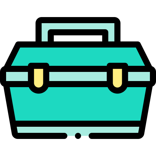 Toolbox Detailed Rounded Lineal color icon