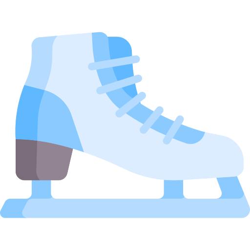 patinaje sobre hielo icono gratis