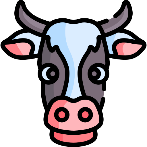 Cow Special Lineal color icon