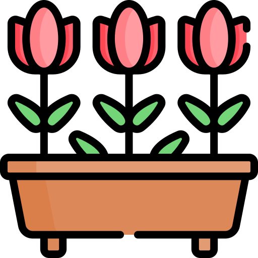 tulipes Icône gratuit
