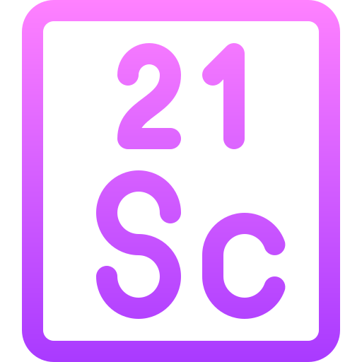 Scandium free icon Scandium free icon