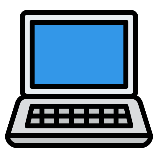 Laptop Iconixar Lineal Color icon