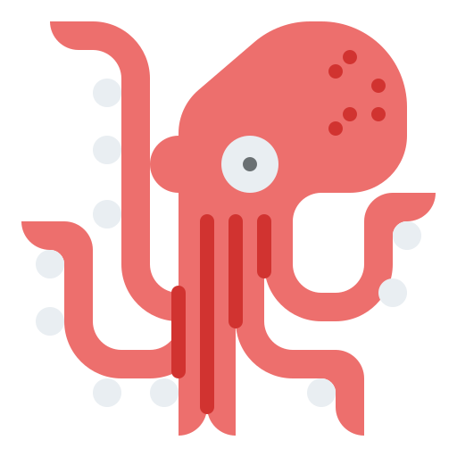 pulpo icono gratis