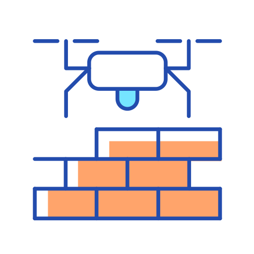 Building Automation Generic Thin Outline Color Icon