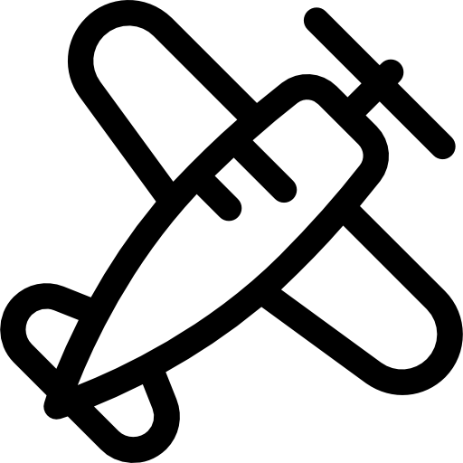 Aeroplane free icon
