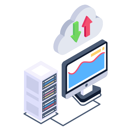 transferencia de datos icono gratis