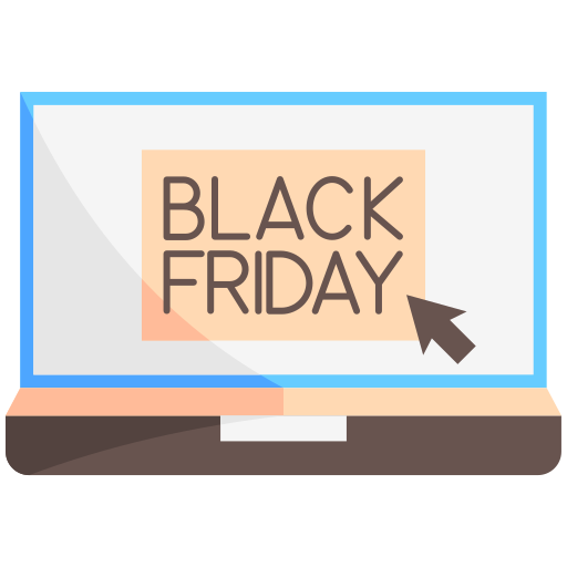 viernes negro icono gratis