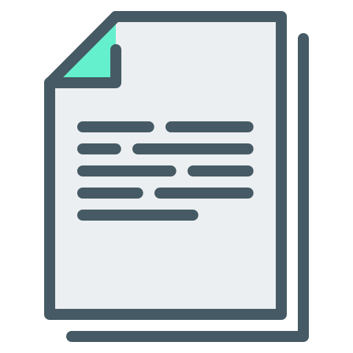 Document - Free interface icons