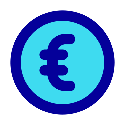 euro icono gratis