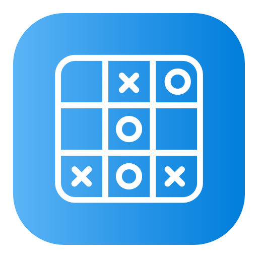 tic tac toe icono gratis