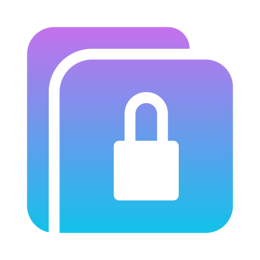 Lock Generic Flat Gradient Icon