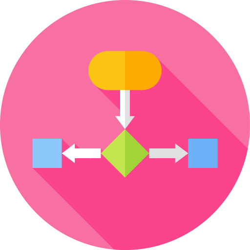 estructura jerarquica icono gratis