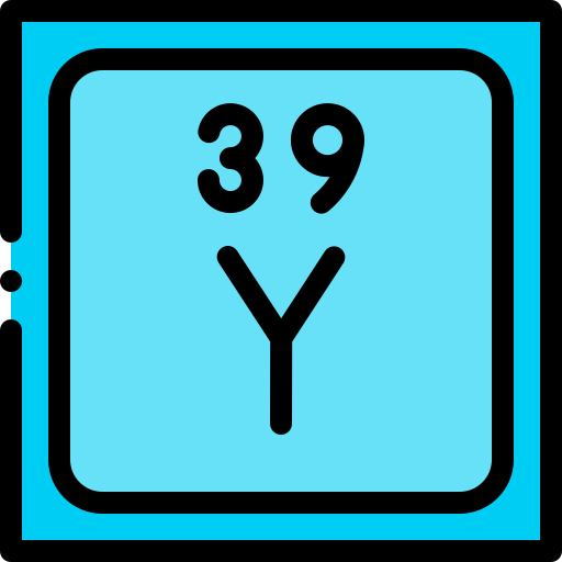 Yttrium free icon Yttrium free icon