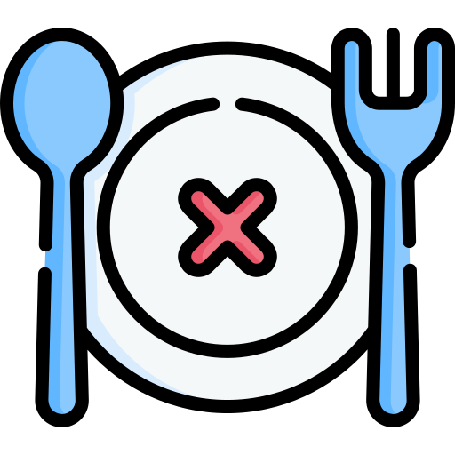 No food - Free signaling icons