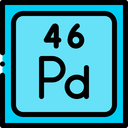 Palladium free icon Palladium free icon